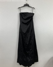NWT Isaac MIZRAHI Women Ebony Black Evening Gown Size 14