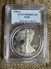 1986 S American Eagle Proof Silver
