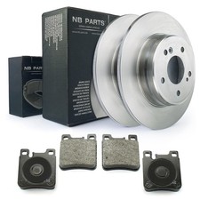Bremsscheiben Bremsbel&auml;ge hinten 290mm f&uuml;r Mercedes-Benz W202 C208 CLK A208 W210