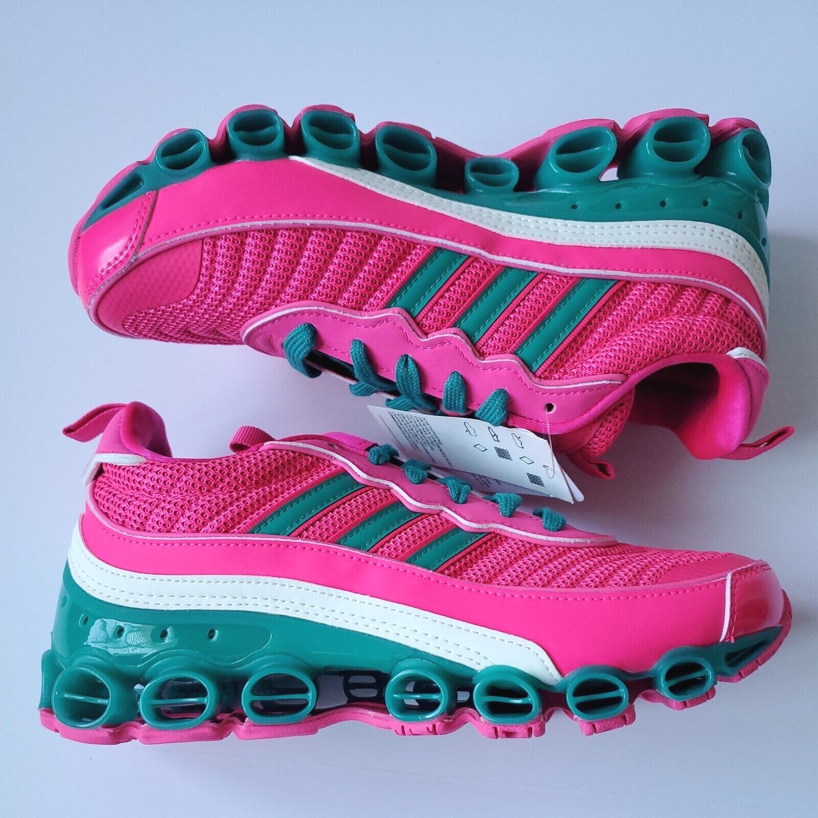 Size+7++adidas+Microbounce+T1+Shock+Pink+Green for sale online eBay