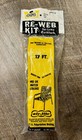 Vintage Yellow Air Lite Re Web Kit Lawn Furniture 17 Feet