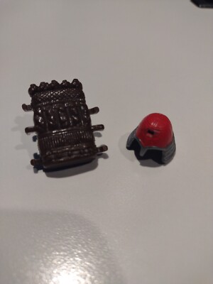 Vintage Hasbro GI Joe Budo Backpack + Helmet (missing v) 1988 Samurai 