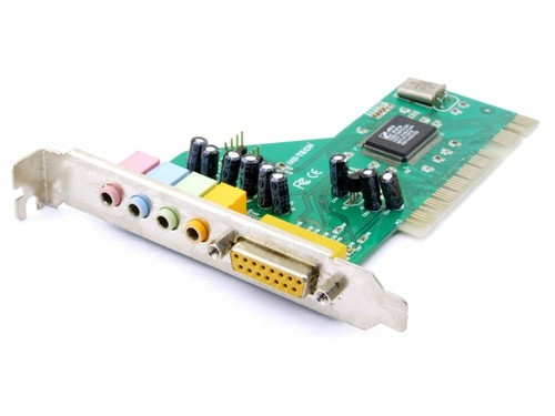 MS-Tech A-CM744 Cmedia CMI8738/PCI-SX 4.1 Soundkarte PC Multimedia Audio Card - Picture 1 of 1