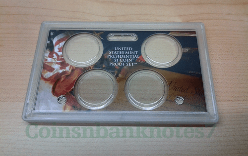 Presidential Dollar Proof Set Lens / NO Coins. - Picture 1 of 2