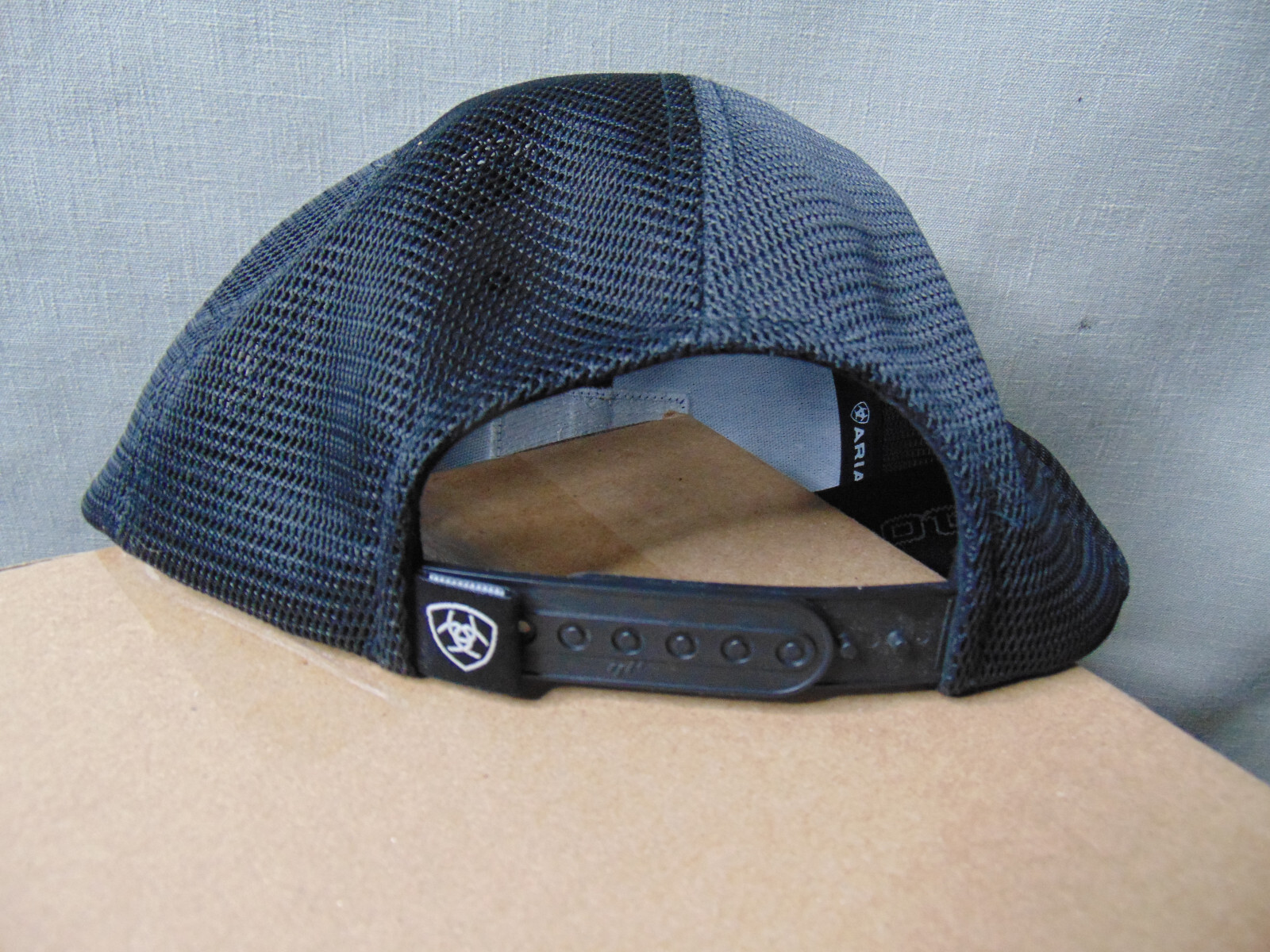 Ariat Fit Flex 110 Solid Corner Snapback Hat - Bl… - image 2