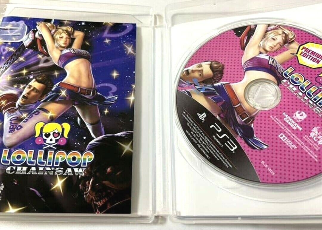 PlayStation 3 LOLLIPOP CHAINSAW Premium Edition PS3 Japanese version disc  only