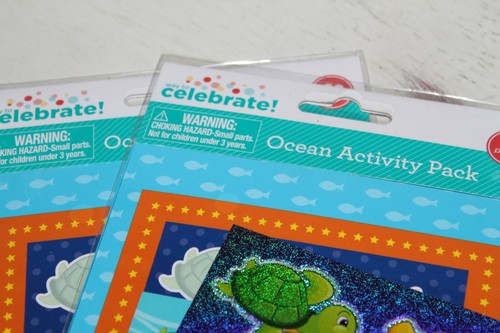 Ocean Activity Pack LOT of 2 - Coloring Book, Stickers, Puzzle - Picture 2 of 5