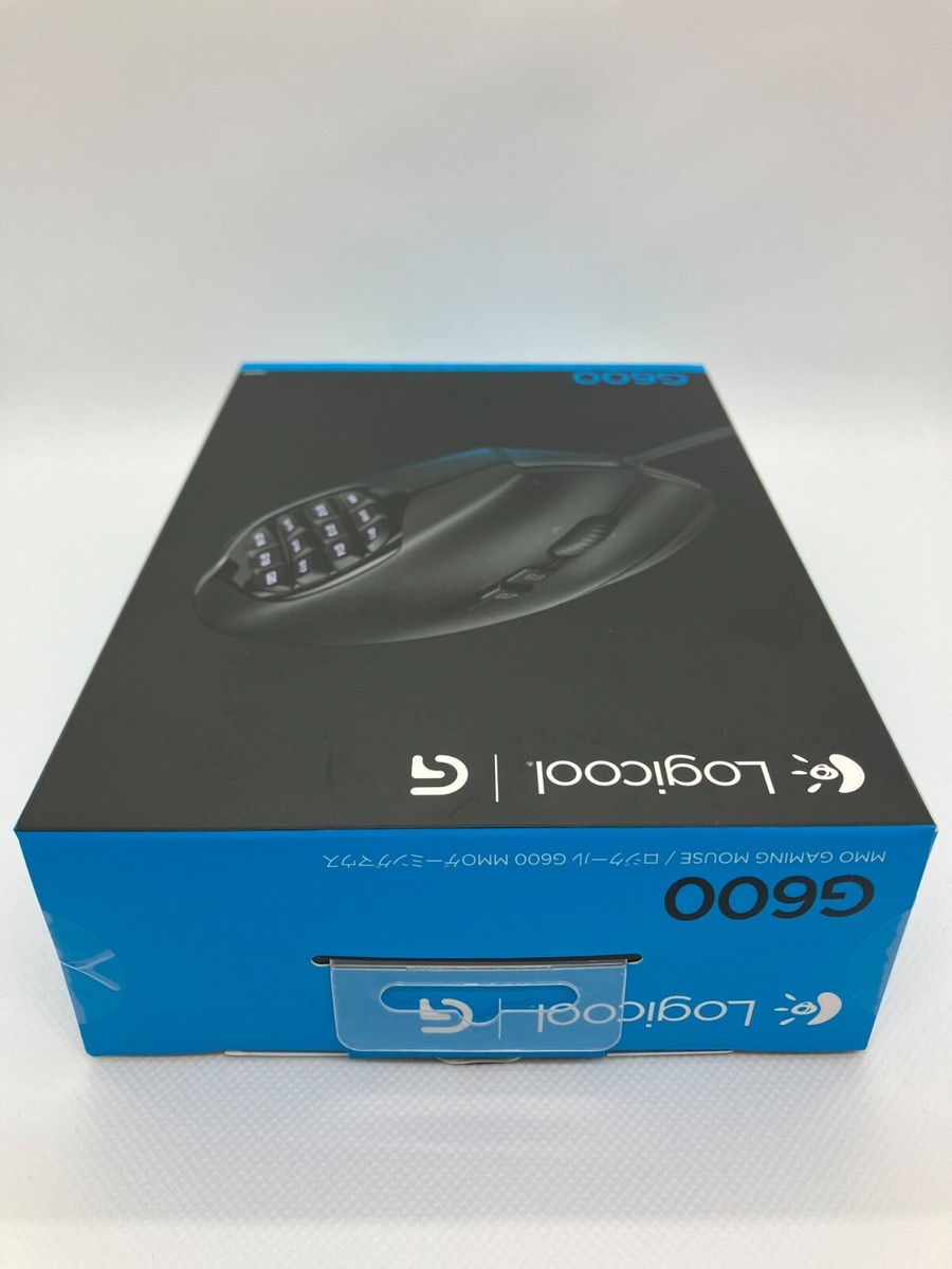 Logicool G600 MMOゲーミングマウス 本体 ロジクールG600 MMOゲーミングマウス - 20個のボタン