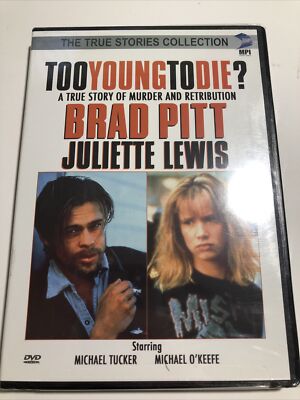 Too Young to Die? (The True Stories Collection TV Movie) Rare Dvd Brad Pitt