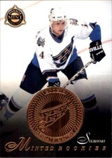 1997-98🥅 Pinnacle Mint BRONZE #25 Jaroslav Svejkovsky WASHINGTON CAPITALS