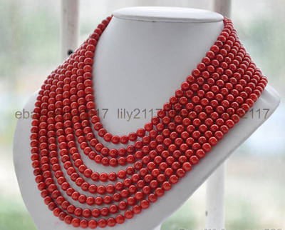 Natural 2x4mm Faceted Red Jade Gemstone Abacus Beads Necklace 20 Inch