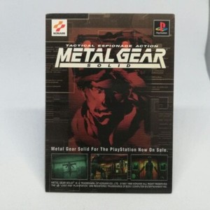 Metal Gear Solid Playing Cards | eBay