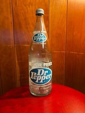 Collectable 32 OUNCE Sugar Free Dr. Pepper Bottle with cap. Item 5