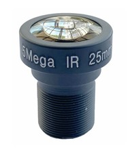 HD 5MP M12 interface 25mm 2/3" night vision telephoto lens without distortion