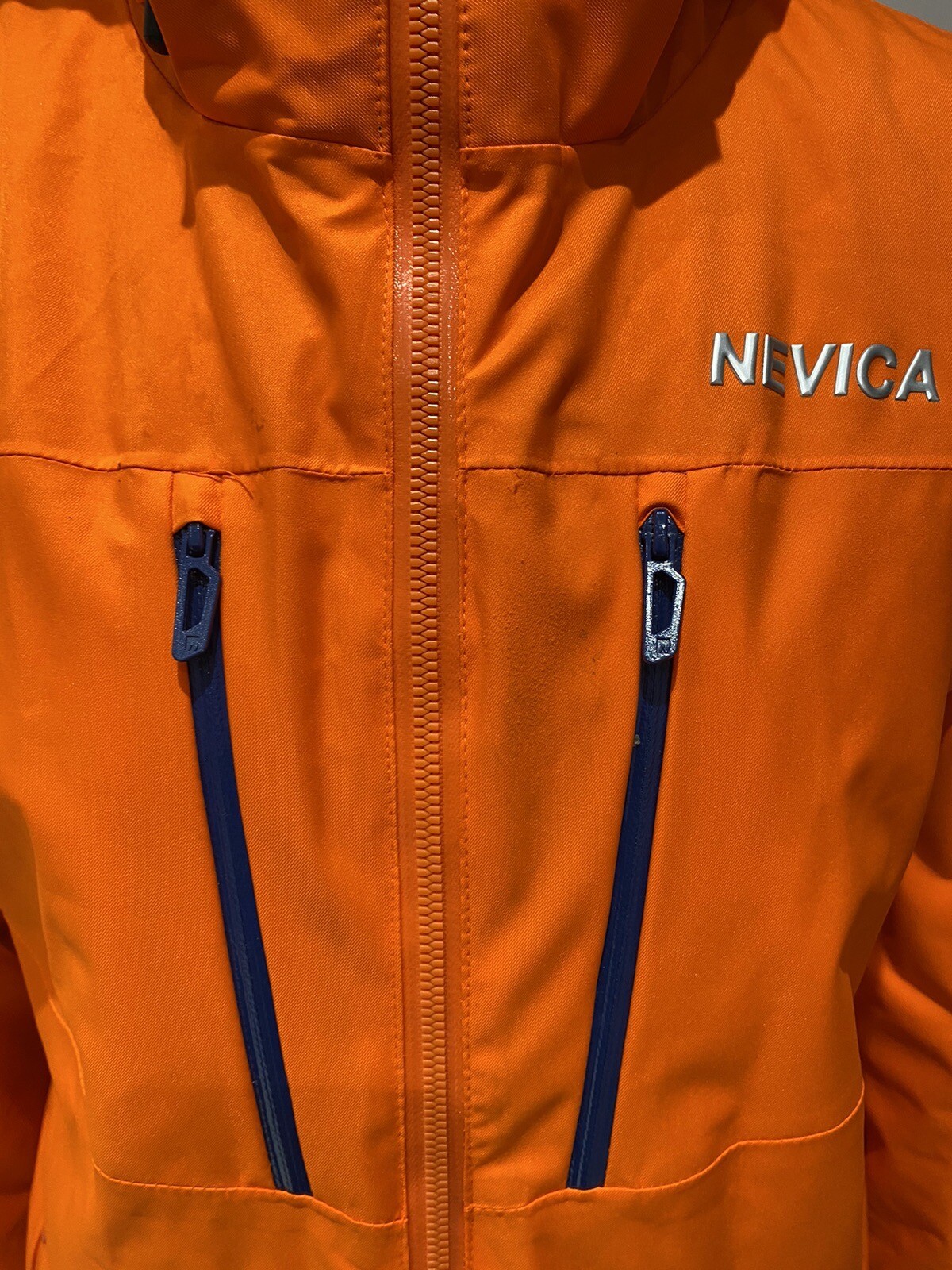NEVICA SKI JACKET MENS Size S Waterproof Orange Jacket VGC eBay