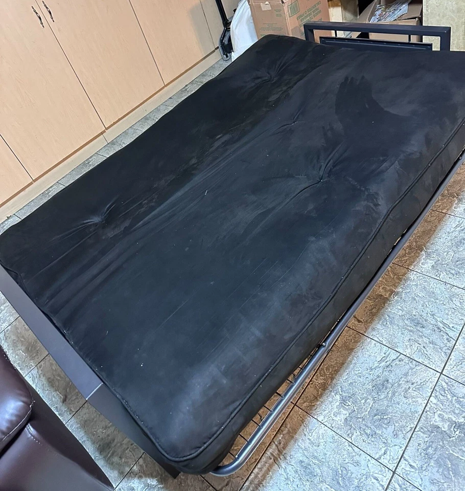 Черный футтон с рамой и подушкой (бесплатная доставка) - Изображение 3 из 3