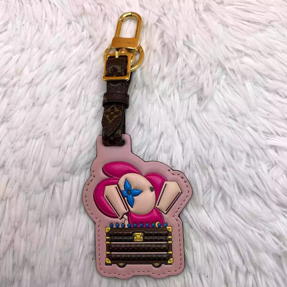 Louis Vuitton Vivienne Charm Funfair Bag Tag & Key Holder