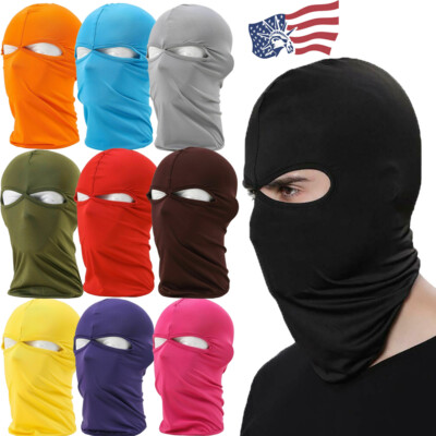 #ad Balaclava Face Mask UV Protection Ski Sun Hood Tactical Masks for Men Women $5.98