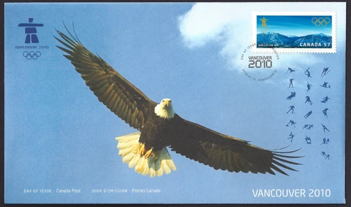 🍁Canada  #2367   "Vancouver  Winter  Olympics"  Brand New  2010 First Day Cover