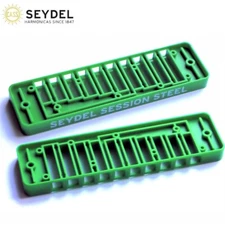 Seydel Plastic Stock Comb For Session/Session Steel Harmonica Model Green