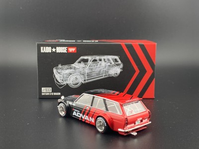 Kaido House x Mini GT Datsun 510 Pro Street Wagon Advan Yokohama