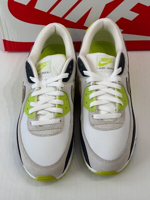 New Nike Air Max 90 White Cyber Dark Smoke Gray DM0029 107  display picture 1
