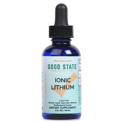 Ultra Concentrate Liquid Ionic Lithium Supplement 2 fl oz by Good State