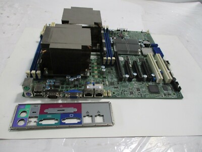 SuperMicro X8DTL-i Motherboard Xeon WITH   2X E5606 SLC2N & HEATSINK & 8GB