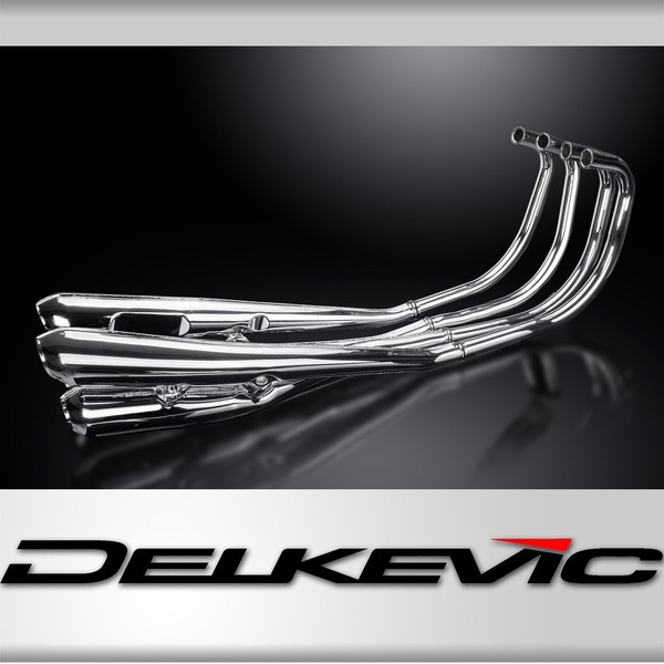Delkevic KZ900 A4 Z1 Z1A Z1B 1972-76 Complete Replica Chromed 4-4 Exhaust System