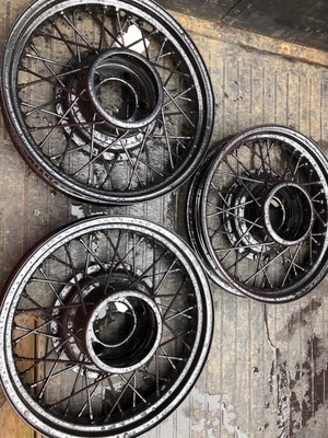 1932 ford wire wheels