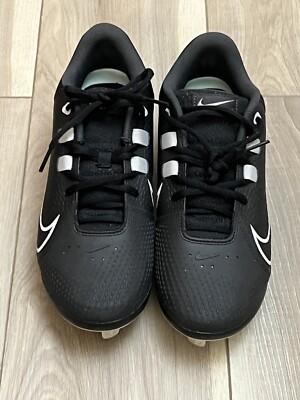 Nike Hyperdiamond 4 Pro Softball Women s Size 9.5 Metal Cleats Black CZ5920-010