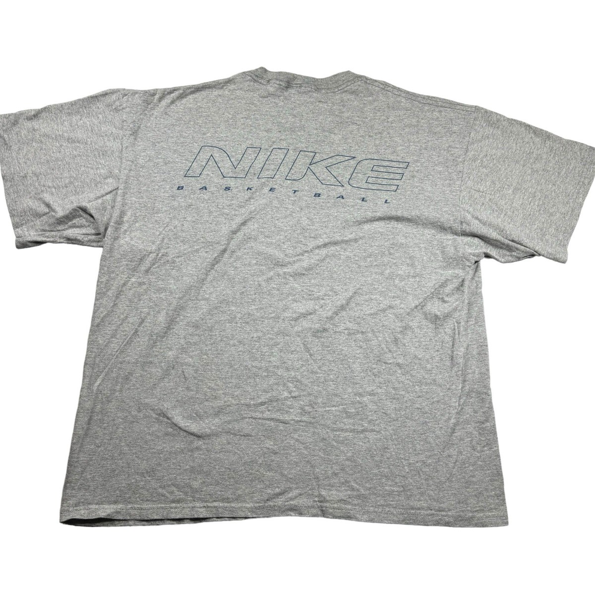 🏀 Vintage 90's Nike Basketball Logo T-Shirt Gray | eBay