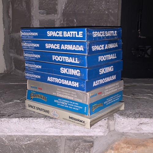 Lot of 8 New Sealed Intellivision Game Battle Armada Space Spartans ColecoVision - Picture 3 of 5