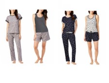 Lucky Brand Ladies' 4-Piece Pajama Set, Select Size and Color, NEW