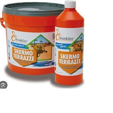 SKERMO TERRAZZE LT1- LT5-Guaina liquida trasparente x balconi e terrazze!WINKLER