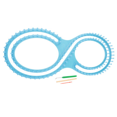 1 Set 8 Form Strickrahmen-Set Strickring Knitting Loom Stricken Strickhilfe für