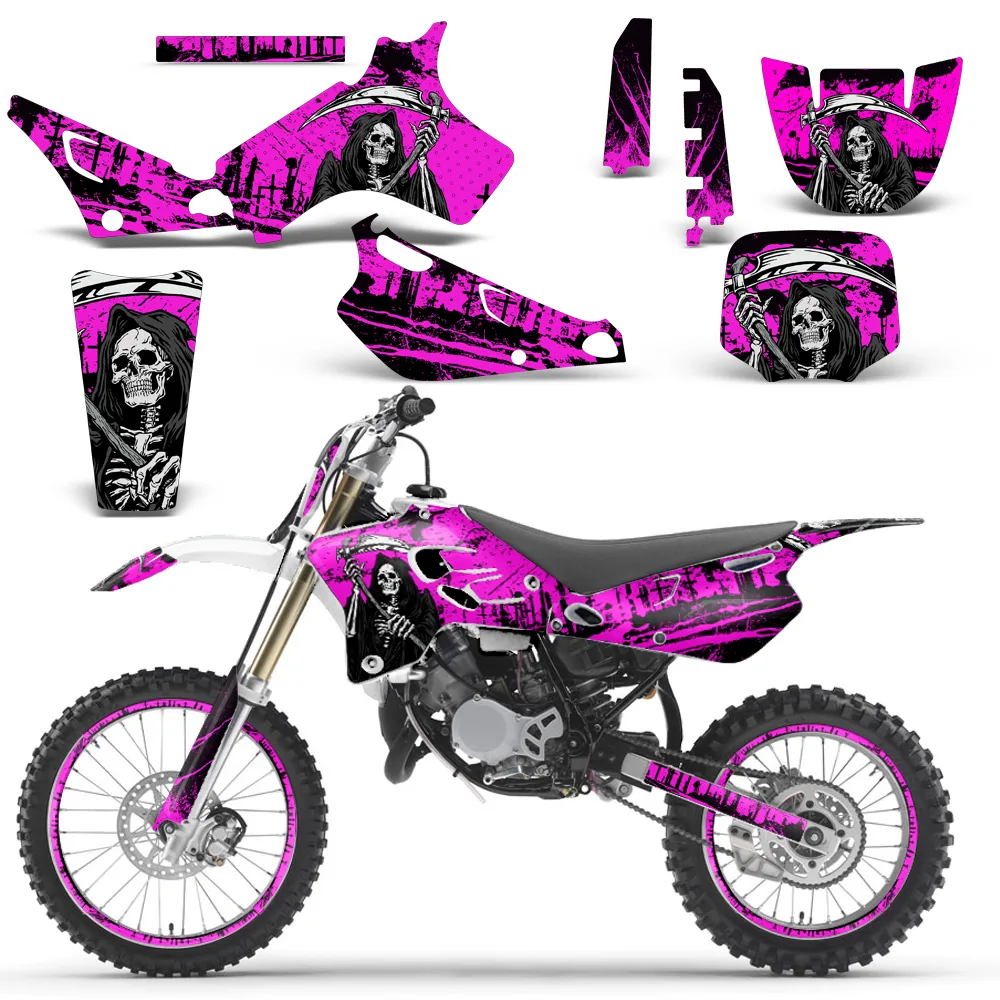 Decal Graphic kit for Yamaha YZ 80 Dirt Bike MX Motocross Deco YZ80 93-01 REAP P eBay