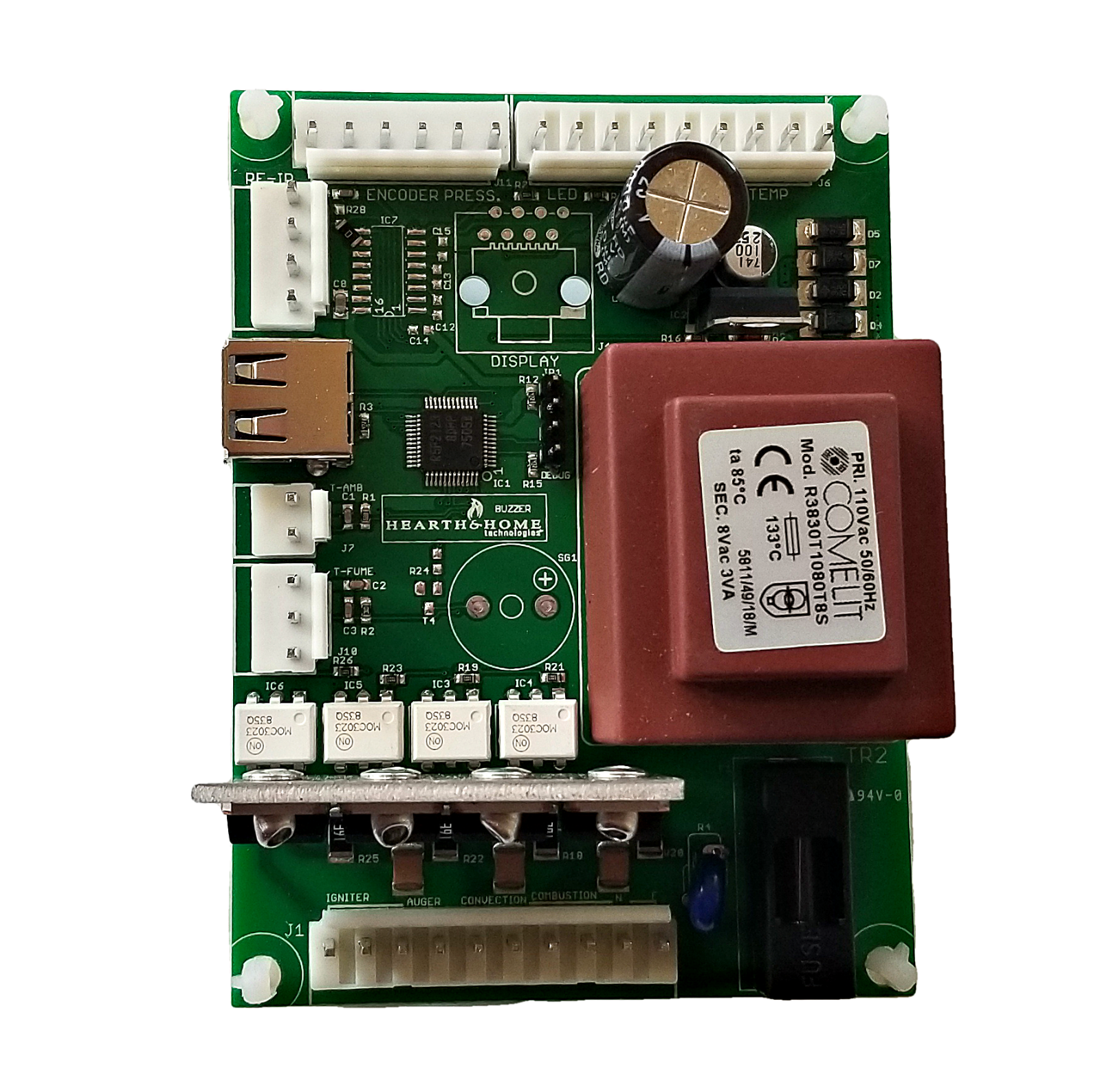 Quadra-Fire Mt Vernon E2 Control Board - SRV7080-050 for sale online | eBay