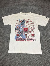 Vintage Starter Mark McGwire 62 Homerun Season T Shirt Youth Large 14-16 White