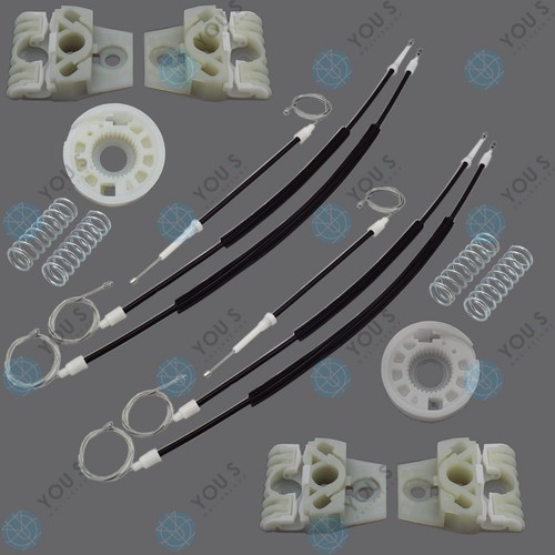 Per Peugeot 406 (8B) Set Riparazione Alzacristalli Flessibile Freno Ant - 6