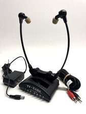 TV Ears 5.0 Analog Headset Model 21502F w/ Transmitter  Adapter