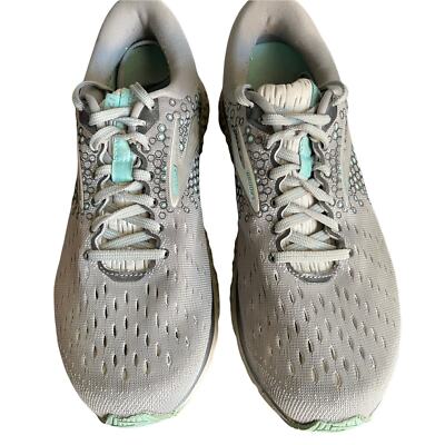 Brooks Glycerin 17 Running Shoes Sneakers Womens Size Gray Athletic D  Width