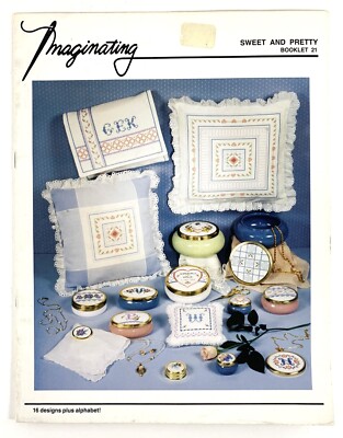 Imaginating with Marilyn Clark Booklet 21 Sweet and Pretty 1988