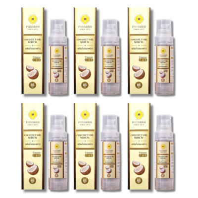 Coconut Oil Serum Pinnara Vitamin Hair Skin Cold 85ml Virgin Body Press Face