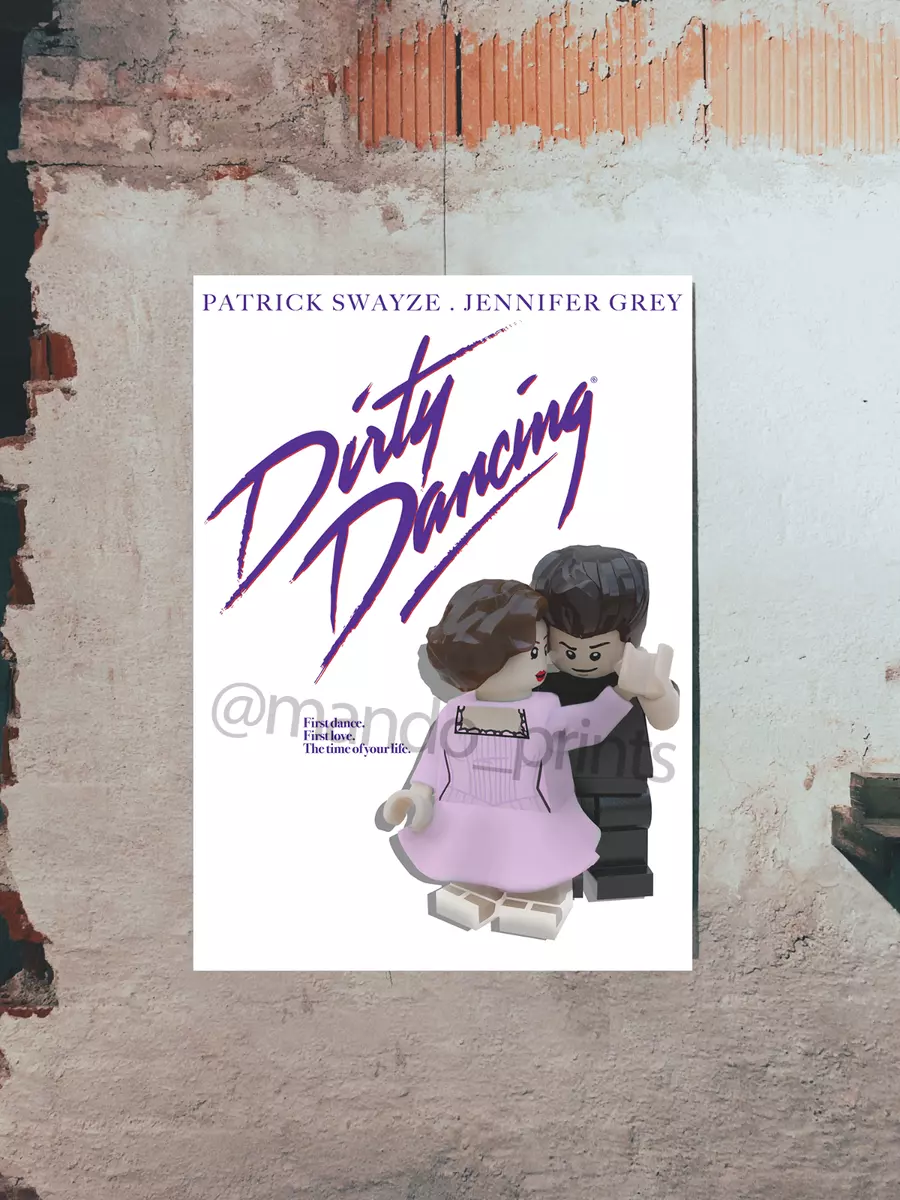 LEGO Dirty Dancing Movie Poster Custom Print A2 Size eBay
