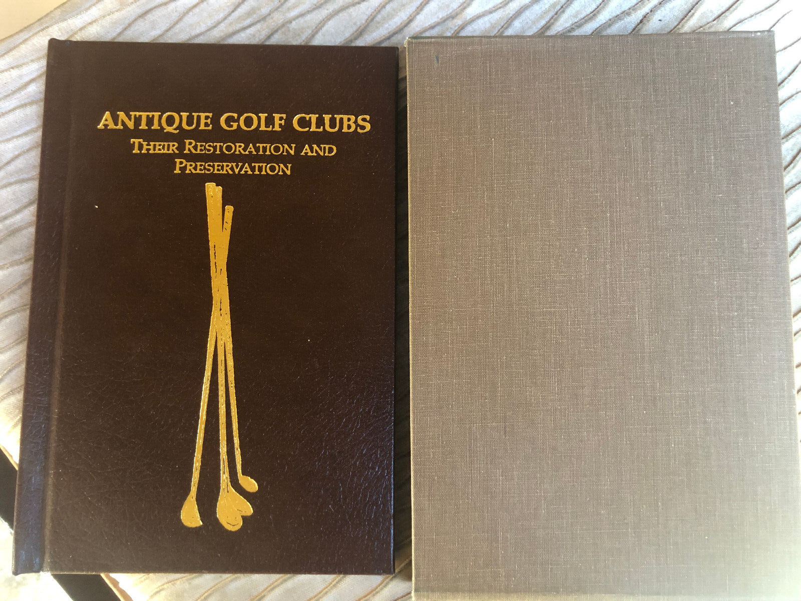 Bob Kuntz Antique Golf Clubs, their Restoration and Preservation ltd ed slipcase