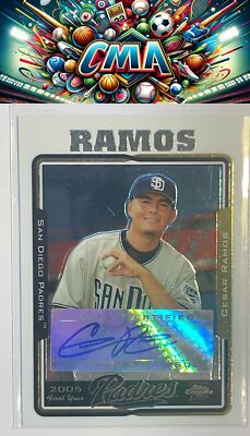 2005 Topps Chrome Updates & Highlights #UH236 Cesar Ramos