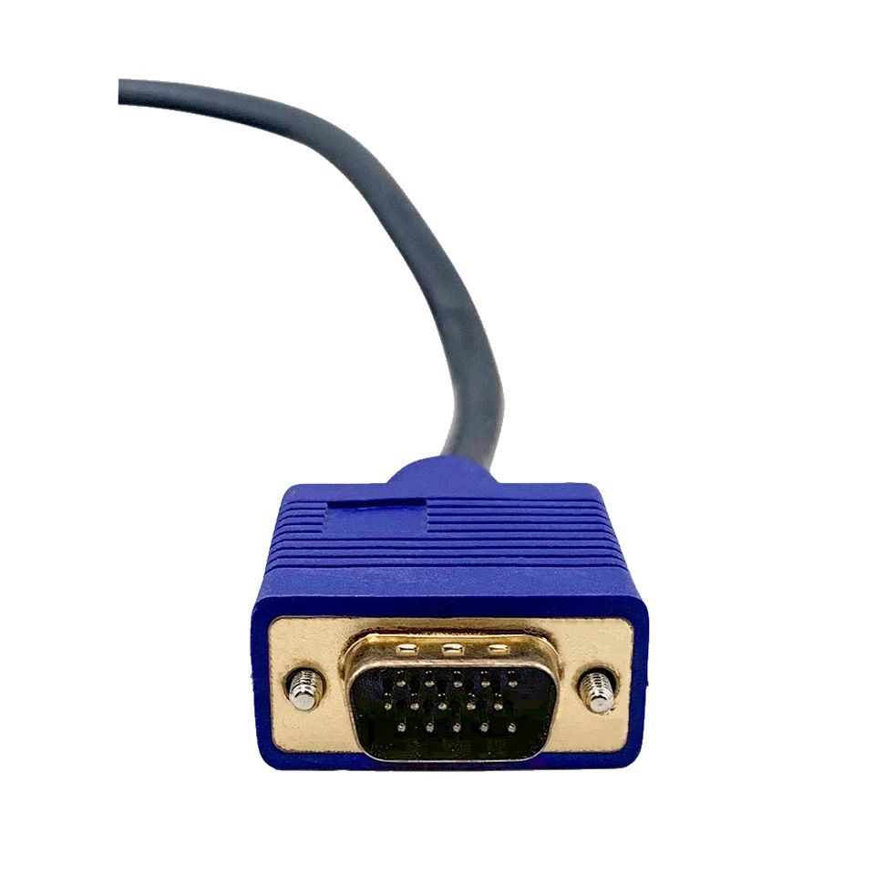 PTC Premium VGA to 3-RCA RGB Component Video Cable For TV Monitor Projector 6 ft - Image 4 of 4