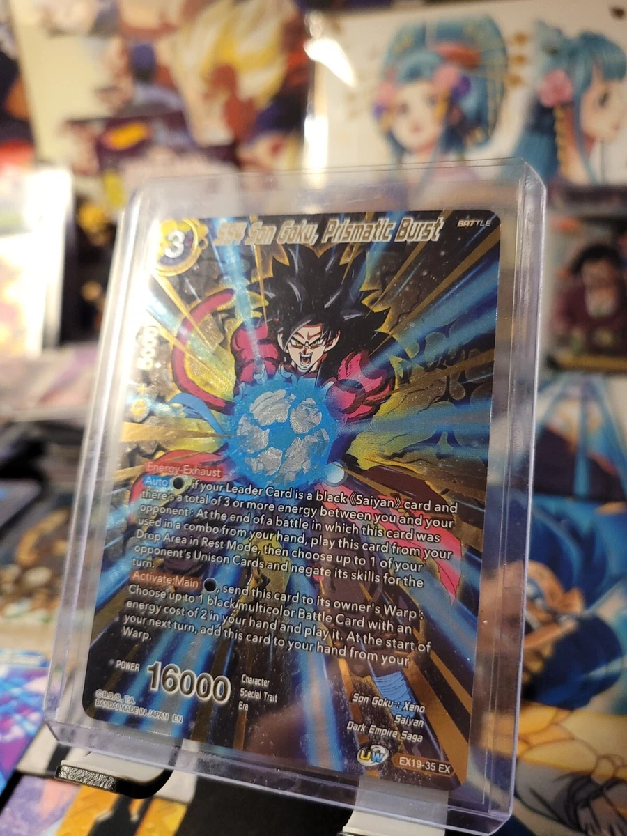 PSA10 2021年 ドラゴンボール SS4 孫悟飯 プリズマティックバースト SS4 Son Goku, Prismatic Burst EX19-35 Special Anniversary Set 2021