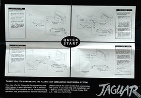 Rare Vintage 1993 Atari Jaguar 64 Bit System 110% Complete + Cybermorph Game CIB
